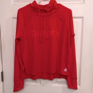 Reebok cropped pullover hoody